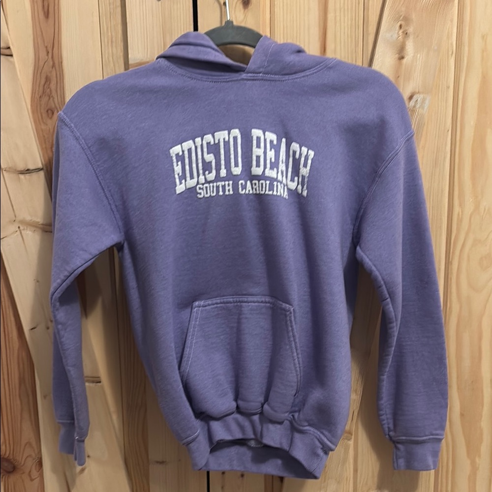 Edisto Beach Purple Hoodie